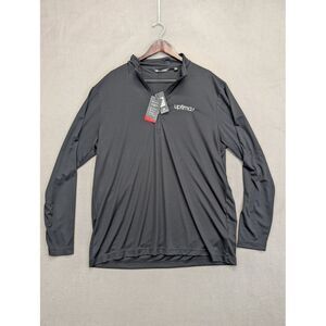 NEW Travis Matthew 1/4 Zip Pullover Size 3XL Black Prestige Pure Performance